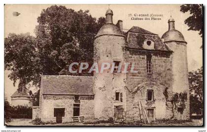 CPA Crozant Chateau des Places
