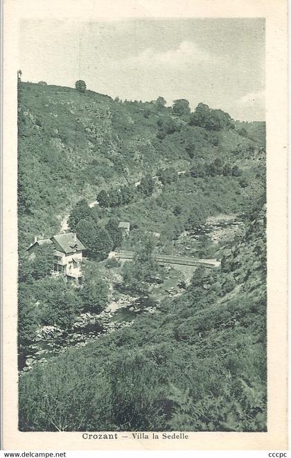CPA Crozant Villa la Sedelle