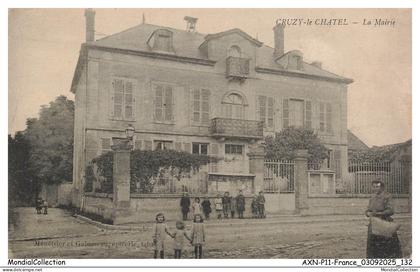 AXNP11-1029-89 - CRUZY-LE-CHATEL - La mairie