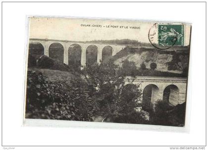 18 CULAN Pont et Viaduc, ed ?, 1909