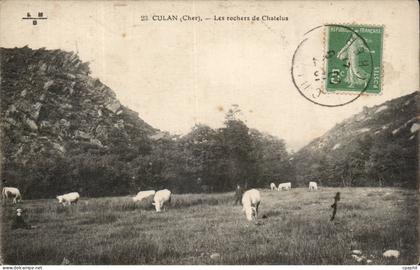 Culan - Les Rochers de Chatelus - CPA