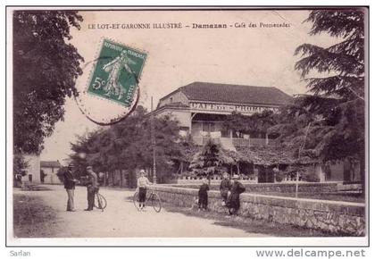 47 , DAMAZAN , Café des promenade