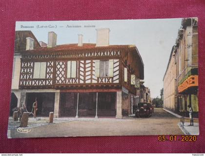 CPSM - Damazan - Anciennes maisons