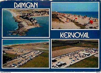 Carte Postale - 56 - Damgan - Kervoyal - Multivues - Camping - Flamme Postale - CPM - Voir Scans Recto-Verso - Poscard -
