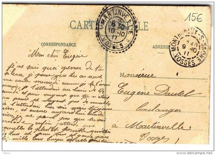 Carte Postale Ancienne de DARNEY