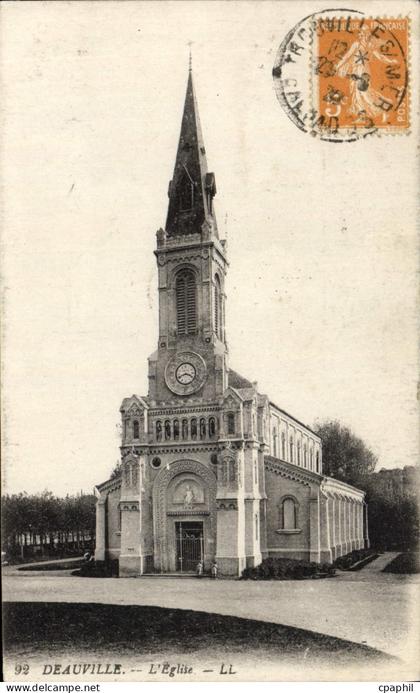 CPA Deauville L'Eglise