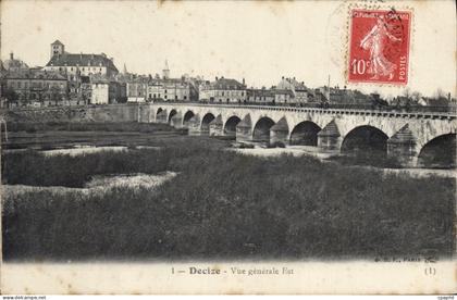 CPA Decize Vue Generale Est