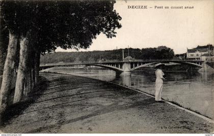 Decize - Pont en ciment arine - CPA