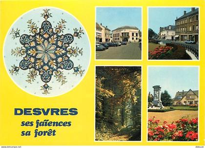Carte Postale - 62 - Desvres - Multivues - Faïence - Automobiles - Monument aux Morts - CPM - Voir Scans Recto-Verso - P