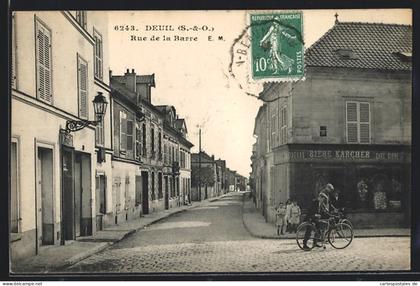 CPA Deuil, Rue de la Barre