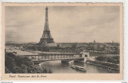 Paris, Panorama sur la Seine, Frankreich