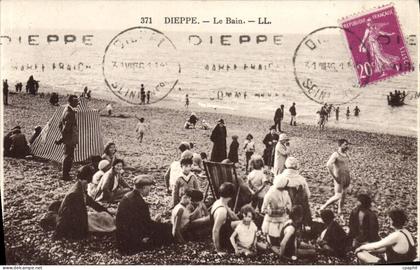 CPA Dieppe Le Bain