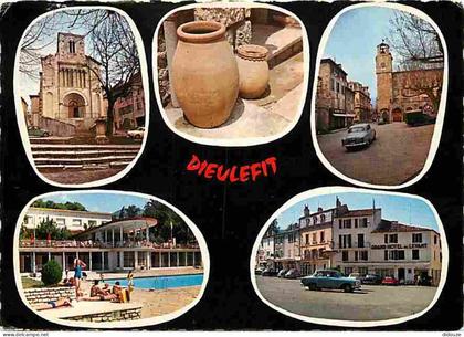 26 - Dieulefit - Multivues - Automobiles - Poterie - Piscine - CPM - Voir Scans Recto-Verso