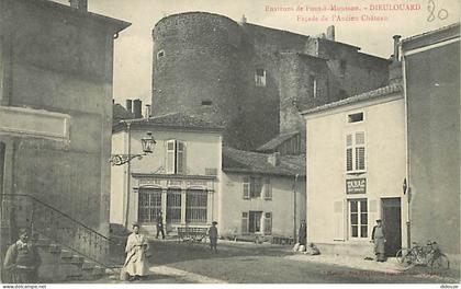 Carte Postale Ancienne - 54 - Dieulouard - Façade de l'Ancien Château - Animée - CPA - Voir Scans Recto-Verso - Poscard