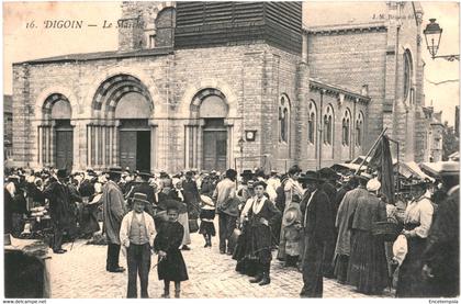 CPA - Carte Postale - France-Digoin-Le Marché    VM44432ok+