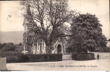 CPA Divonne les Bains le Temple