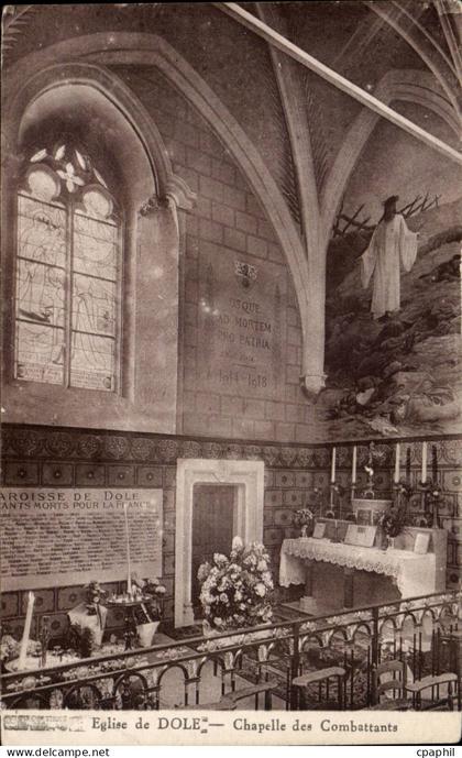 Dole - Eglise Chapelle des Combattants - CPA