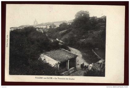 cpa du 54  Villers en Haye la Fontaine du goulot  ..  Domèvre en Haye  Toul  EE10