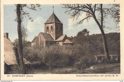 CPA Domfront Notre-Dame-sur-l'Eau