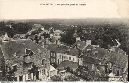 Domfront - Vue Generale prise du Calvaire - CPA