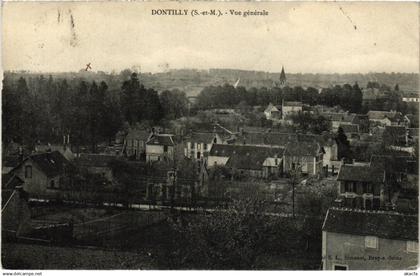 CPA DONNEMARIE-DONTILLY Vue Generale (1329524)