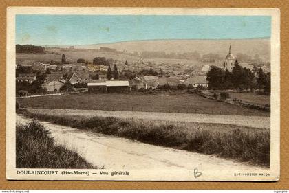 DOULAINCOURT  (52) : " VUE GENERALE "