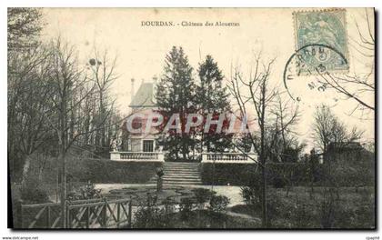 CPA Dourdan Chateau des Alouettes