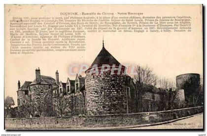 CPA Dourdan Ensemble du Chateau