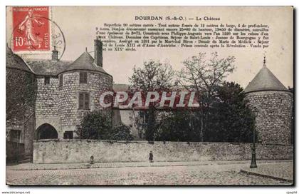 CPA Dourdan Le chateau