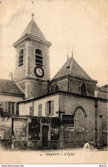 CPA DRANCY - L'Église (741249)