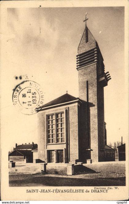 CPA Saint Jean l'Evangeliste de Drancy
