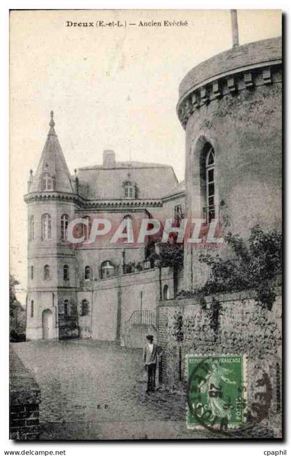 CPA Dreux ancien eveche
