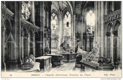 CPA / postcard / France / Chapelle royale de Dreux / chapelle Saint-Louis