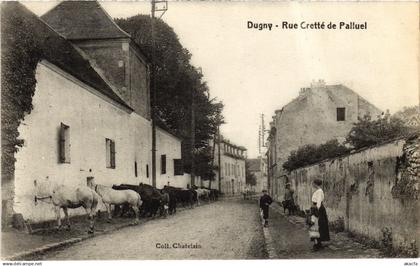 CPA Dugny Rue Crette de Palluel (1360965)