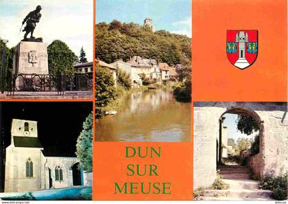 55 - Dun sur Meuse - Multivues - Blasons - CPM - Voir Scans Recto-Verso