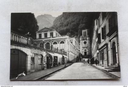 Cpsm, Eaux Bonnes, les thermes et l'église, Pyrénées Atlantiques 64