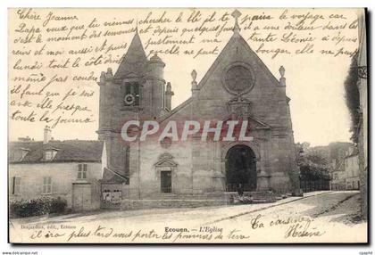 CPA Ecouen l'Eglise