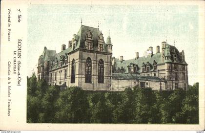 CPA Ecouen (Seine et Oise) La Chateau
