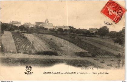 CPA EGRISELLES-le-BOCAGE - Vue générale (357829)