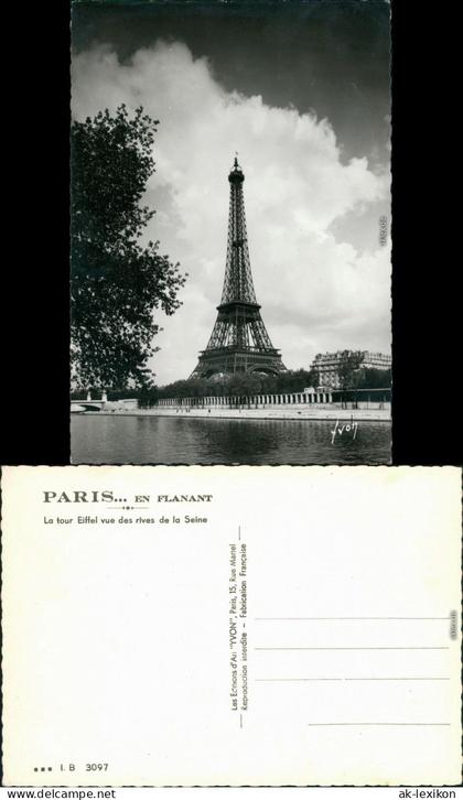 CPA Paris Eiffelturm 1962