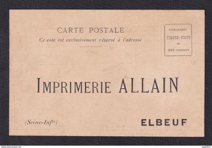 Carte postale - Repiquage IMPRIMERIE ALLAIN ELBEUF