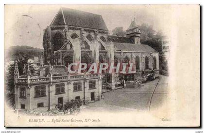Elbeuf - Eglise Saint Etienne - CPA
