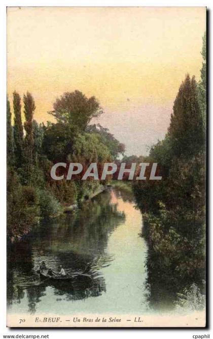 Elbeuf - Un bras de la Seine - CPA