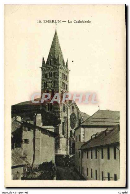 CPA Embrun La Cathedrale