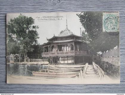 CPA Enghien les bains (95) le pavillon chinois