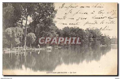 CPA Enghien les Bains le lac