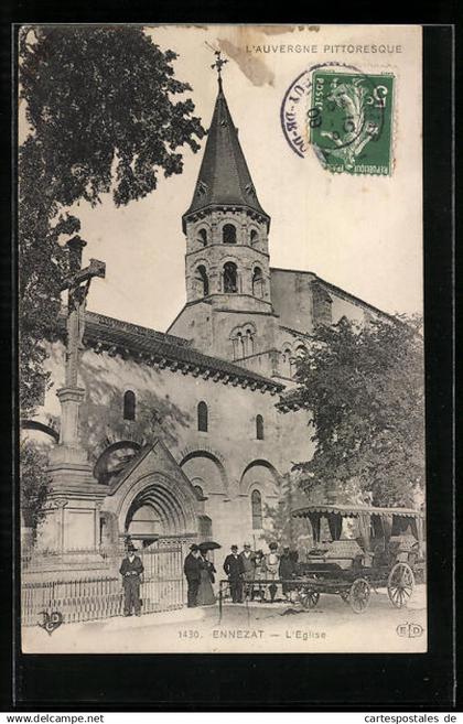 CPA Ennezat, L`Eglise