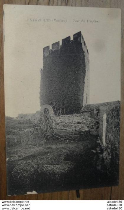 ENTRAIGUES : tour des templiers   ........... AS-15549