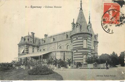 CPA Epernay Chateau Mercier