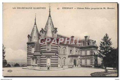CPA Epernay Chateau Pekin
